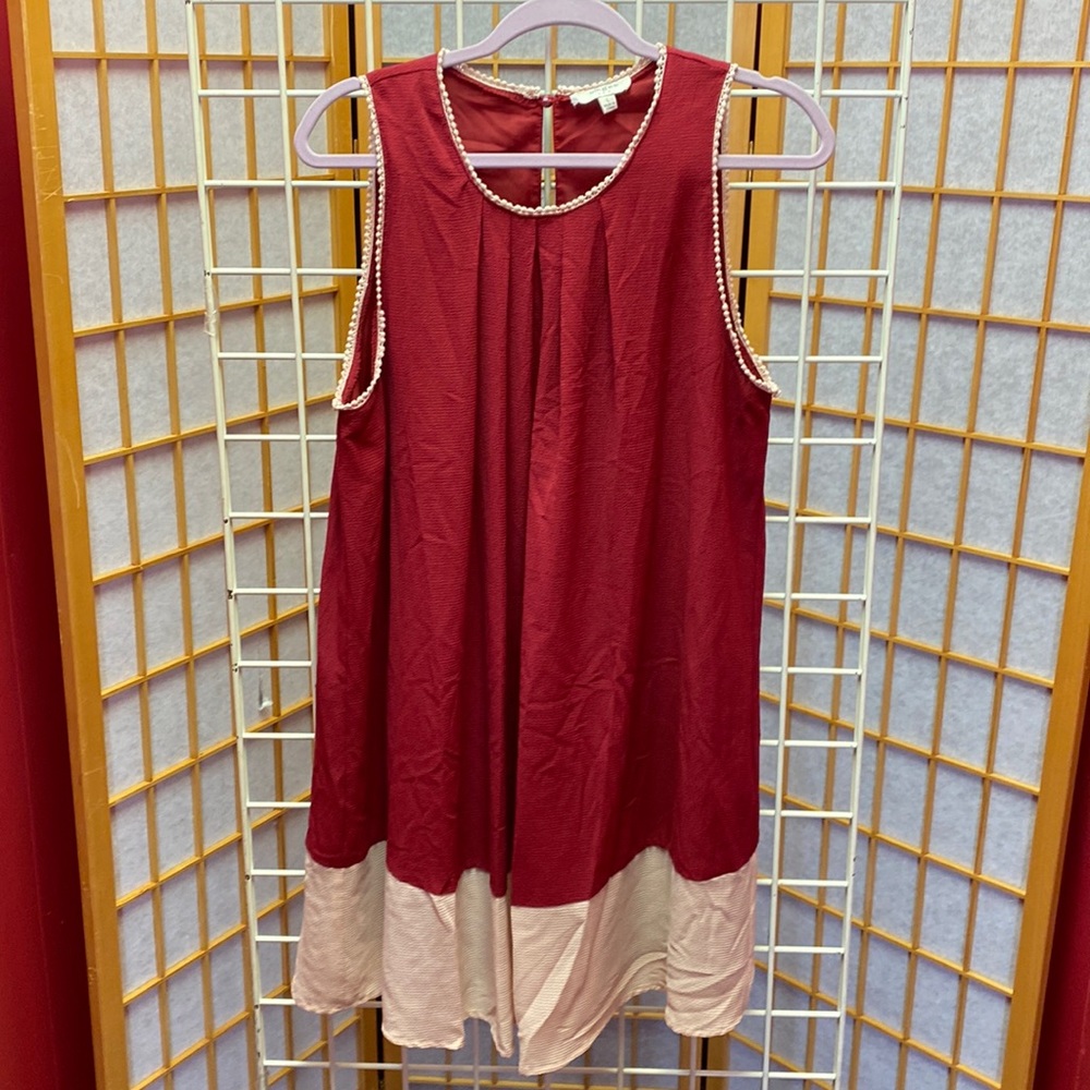 Umgee USA red sleeveless dress size L